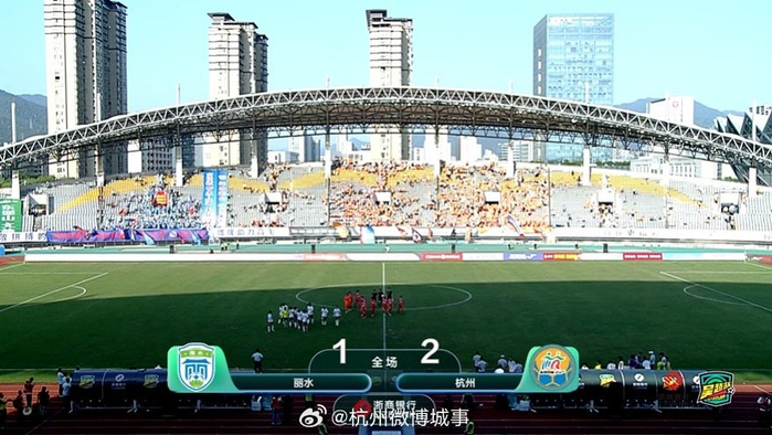 OB电竞-杭州队客场2比1力克丽水队，吴越杯浙商银行浙江省城市足球联赛第五轮激战_新浪新闻